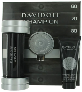 Zestaw Davidoff Champion Eau De Toilette Spray 90 ml + Szampon 90 ml (3607342457218)
