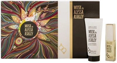Zestaw damski Alyssa Ashley Musk Eau De Toilette Spray 50 ml + Dezodorant 100 ml (3495080740590)