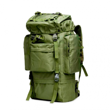 Тактический рюкзак A21 70L Мужской рюкзак тактический, походный рюкзак 70л большой Олива (MX-НФ-00008096)