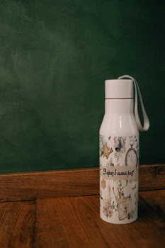 Термос с хвостиком Marmyza Времена новогодние - 500 мл