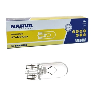 Автомобільна лампа Narva T10 W5W 12V 5W 17177 Standart (17177)