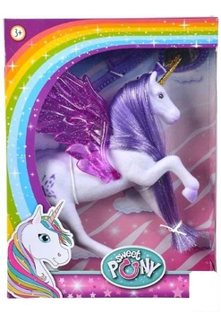 Единорог My Little Pony с блестящими крыльями, с аксессуарами, 24 см, 2 вида, 3+ Simba Toys (93001)