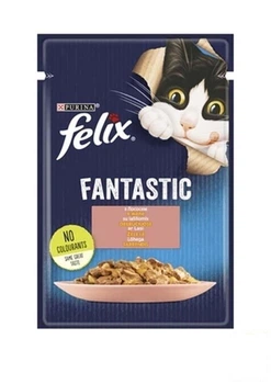 Влажный корм для кошек Felix (с лососем в желе) ТМ "Purina One" 85г (99370)
