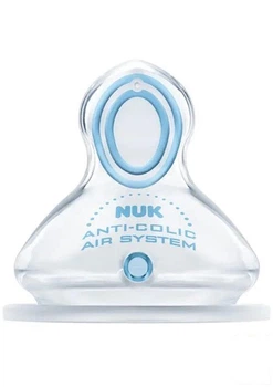 Соска FirstChoice силіконова NUK отвір М 6-18 місяців (88498)