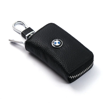 Чохол для ключів з карабіном BMW (Шкіра) 2856