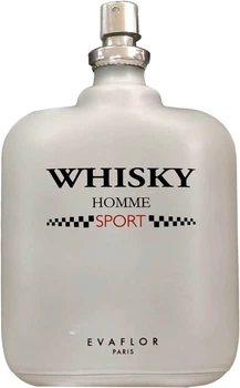 Тестер туалетной воды для мужчин Evaflor Whisky Homme Sport 100 мл (3509166991278)