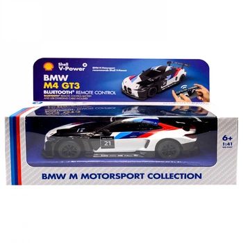 Машинка на управлении Shell BMW M4 GT3 управление с телефона Bluetooth V-power
