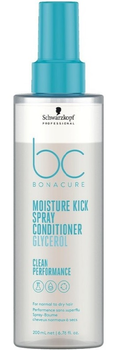 Spray do włosów Schwarzkopf Professional BC Bonacure Moisture Kick w spayu do nawilżania włosów 200 ml (4045787726879)