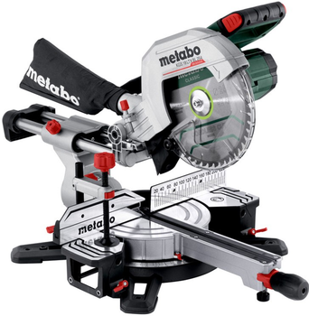 Аккумуляторная бесщеточная торцовочная пила Metabo KGS 18 LTX BL 254 мм с протяжкой (614254850)