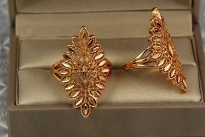 Кольцо Xuping Jewelry Самарканд р 17 золотистое