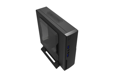 Корпус для компьютера Minitower GameMax MT300-2U3-90W с БП 60Вт Черный