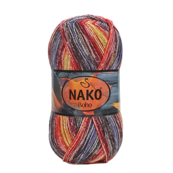 Пряжа носочна Nako Boho Concept 32841