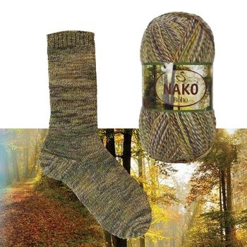 Пряжа носочна Nako Boho Concept 87719