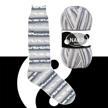 Пряжа носочна Nako Boho Concept 82164
