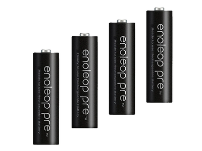 Аккумуляторы Без бренда Eneloop PRO АА 2550 mAh Черный (1011-365-00)