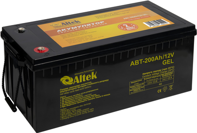 Аккумуляторная батарея Altek ABT-200Аh/12V GEL 12V 200Ah (2114224)