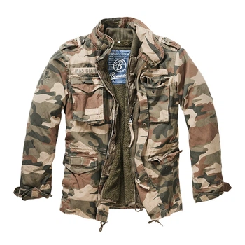 Куртка Brandit M-65 Giant LT WOODLAND XL Камуфлированный (3101.107)