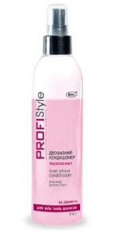 Двухфазный кондиционер термозащита Profistyle Color 250 мл