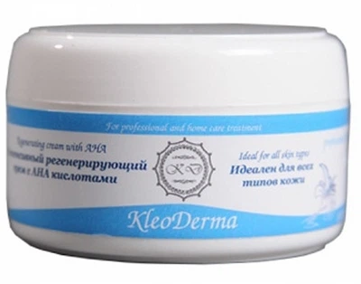 Интенсивный регенерирующий крем с АНА кислотами - KleoDerma Regenerating AHA Cream 100ml (411165-49154)