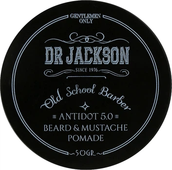 Dr Jackson Gentlemen Only Old School Barber Antidot 5.0 Beard & Mustache Pomade Воск для бороды и усов 50g (907828-38368)
