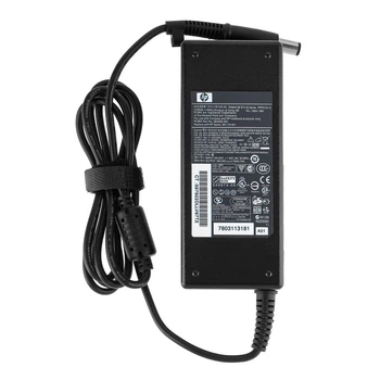 Адаптер живлення для ноутбуків HP — 19V 4,74A (90W), штекер 7,4×5,0 PIN, чорний, без мережевого кабелю