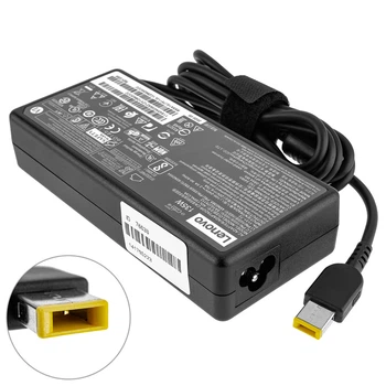 Блок питания для ноутбука Lenovo 20V, 6.75A, 135W, USB+pin (Square 5 Pin DC Plug), black (ADL135NLC3A) (без кабеля!) ORIGINAL (2210046)