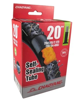 Камера велосипедна ChaoYang 20 x 1,95 / 2,125 AV (48 мм), з антипрокольним гелем