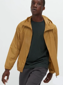 Ветровка мужская Uniqlo 633848979 XS Коричневая (1159789392)