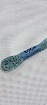 3056 Вышивальные нитки Мулине Гамма цвет серый