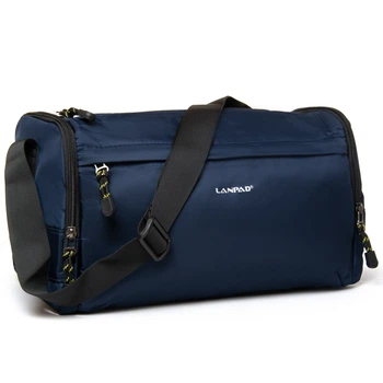 Компактная дорожная/спортивная сумка нейлон Lanpad PR-230822-37970 синий