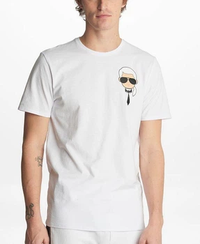 Футболка чоловіча KARL LAGERFELD Men's Short Sleeve Character T-shirt
