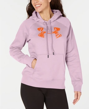 Худи женское Under Armour Women's Rival Fleece Hoodie (размер: S) Pink Fog