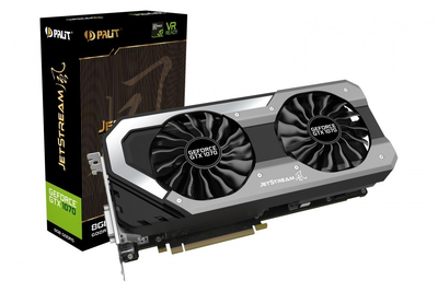 Відеокарта Palit PCI-Ex GeForce GTX 1070 Jetstream 8GB GDDR5 256bit Б\В