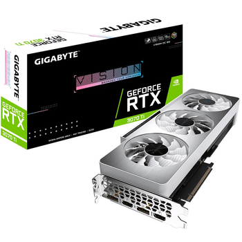 Відеокарта Gigabyte PCI-Ex GeForce RTX 3070 Ti Vision OC 8 GB GDDR6X 256 bit Б\В