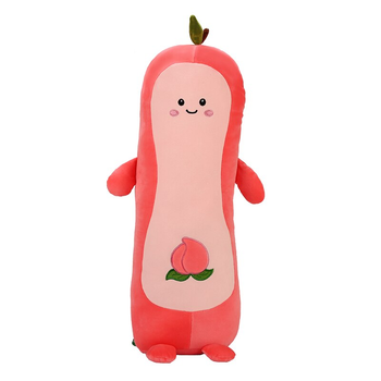 Игрушка мягкая Подушка розовая батон кот виде мягкой (игрушка авокадо )