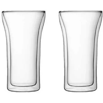 Набор термо-чашек Bodum Assam 0,4 л, 2 шт прозрачный (4547-10