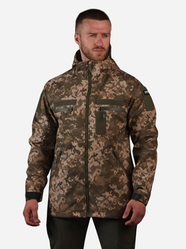 Тактична куртка утеплена BEZET Softshell Omega 9200 XL Піксель (2000093215488)