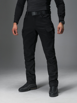 Тактические штаны утепленные BEZET Softshell Байрактар 9515 3XL Черные (ROZ6400181710)