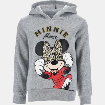Дитяче худі для дівчинки Disney Minnie HW1055 92-98 см Світло-сіре (3609086800077)