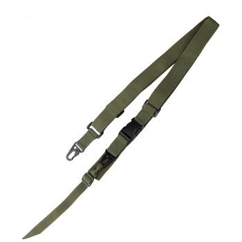 Тактичний 3-точковий збройний ремінь зелений (ARM61830) 61830