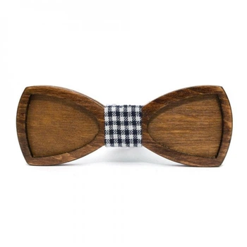 Галстук Бабочка деревянный Gofin wood 11,5х4,5 см (acs0002909)