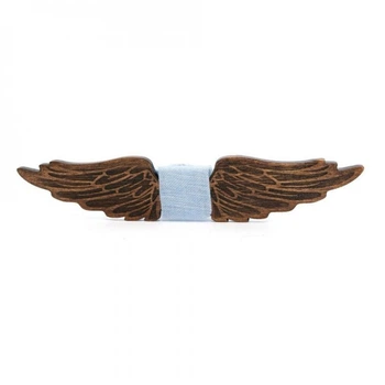 Галстук Бабочка деревянный Gofin wood 14х2,5 см (acs0002599)