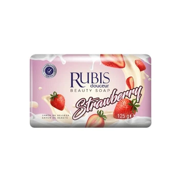 Мило тверде RUBIS 125г полуниця