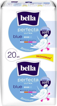 Гігієнічні прокладки Bella Perfecta Ultra Blue 10+10шт