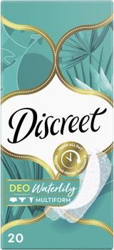Щоденні гігієнічні прокладки Discreet Deo Water Lily Single 20 шт