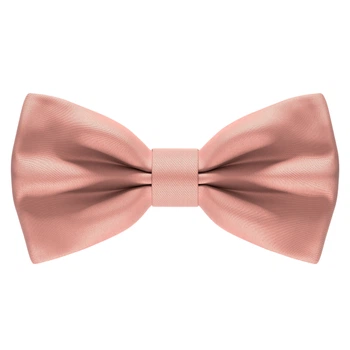Бабочка Bow Tie House атласная цвета Powder Peach 10348