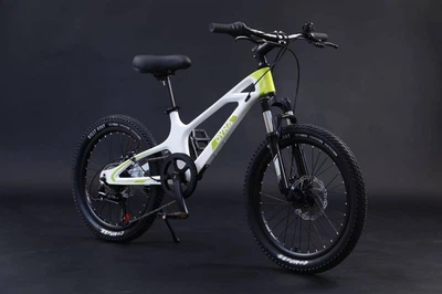 Велосипед детский 20" Dyna M-1 магнезиевый бело-салатовый