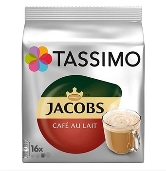 Кава в капсулах Tassimo Cafe Au Lait 16 шт