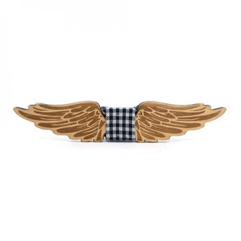 Бабочка деревянная Gofin wood 14х2,5 см (acs0003838)