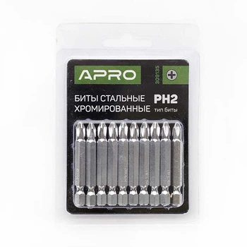 Біта APRO РН2 х 50мм хром (APRO) (упаковка 10шт)
